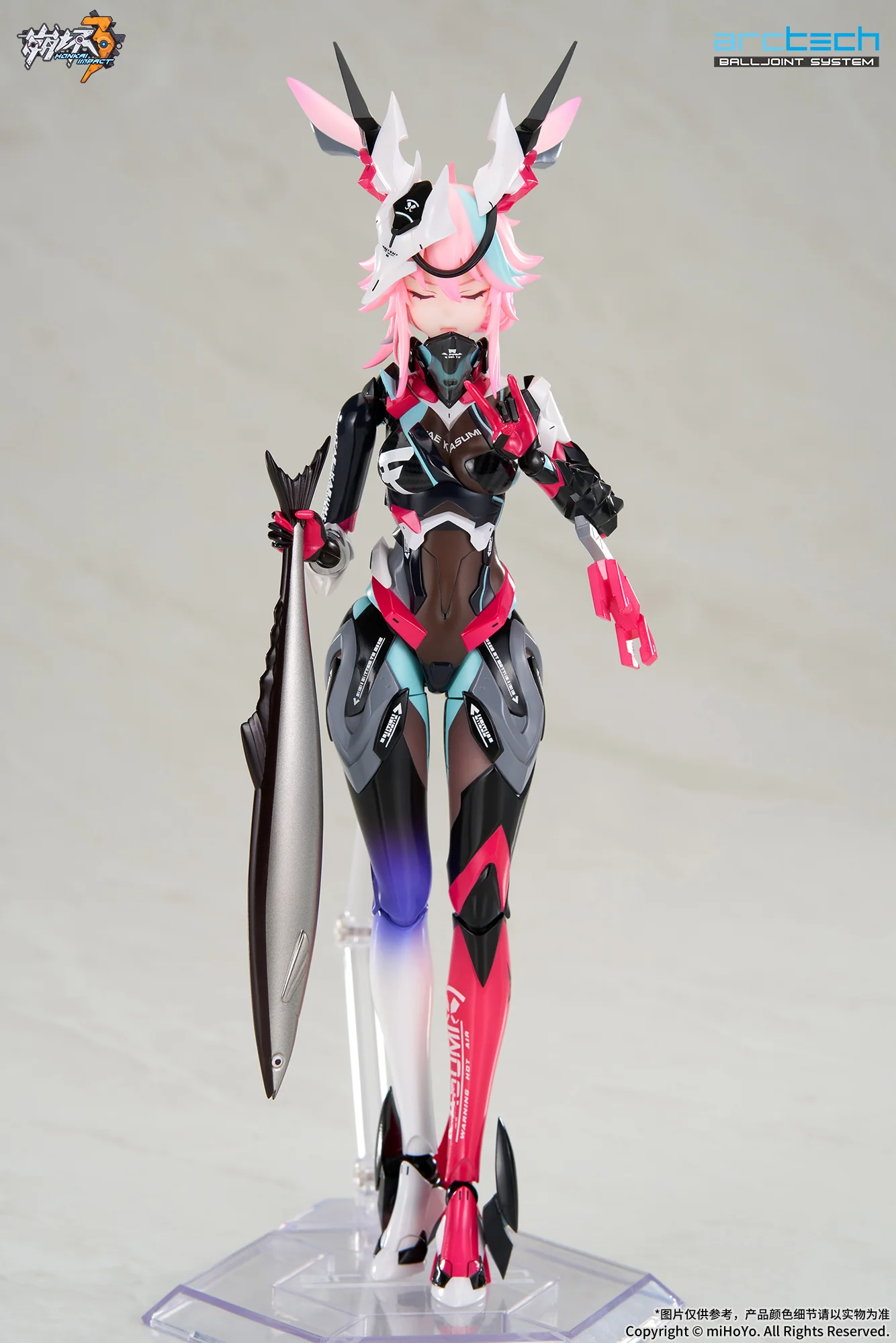ARCTECH Posable Series Sakura Yae Darkbolt Jonin Neon Shade Ver. 1/8 Scale Action Figure - Image 15