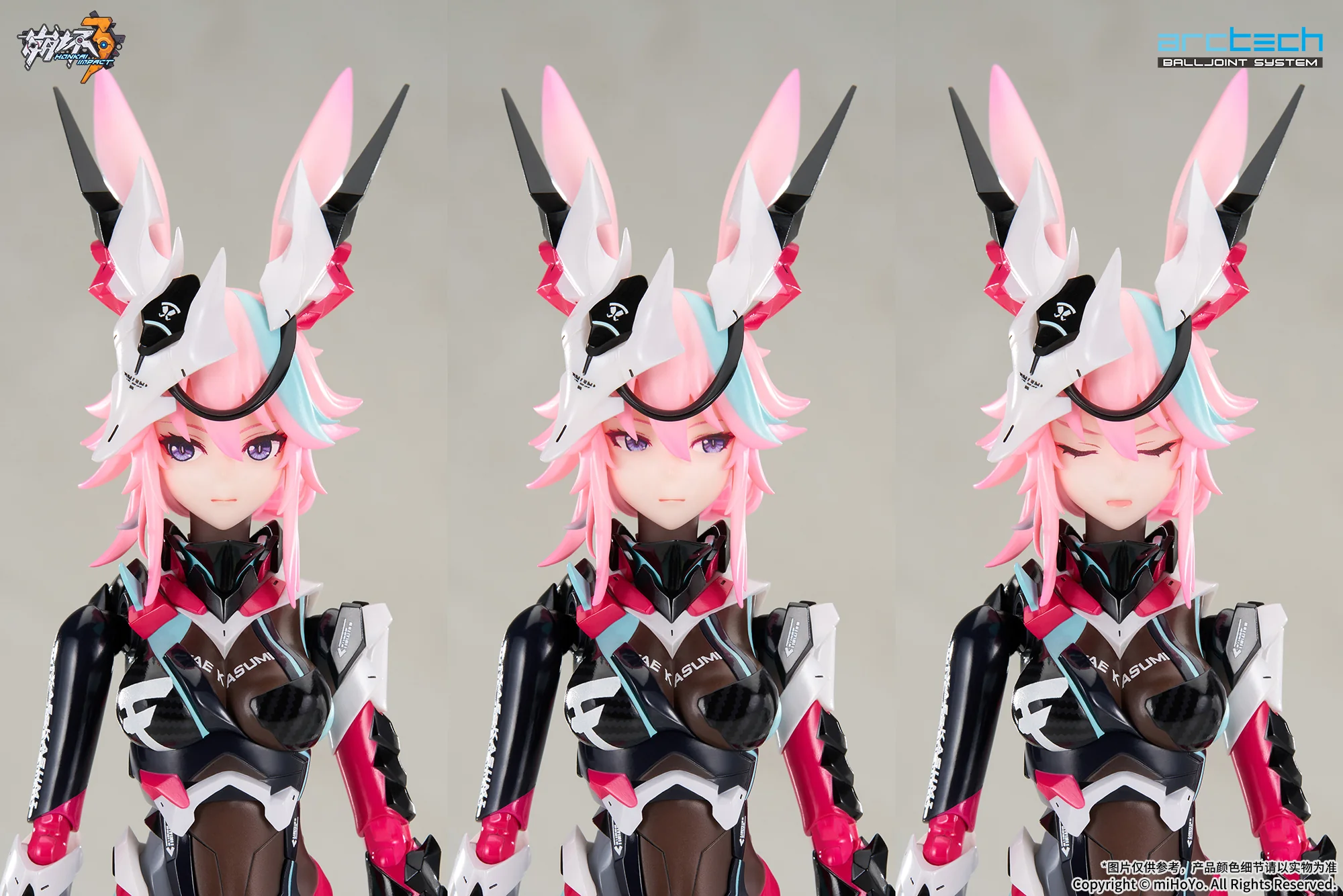ARCTECH Posable Series Sakura Yae Darkbolt Jonin Neon Shade Ver. 1/8 Scale Action Figure - Image 4