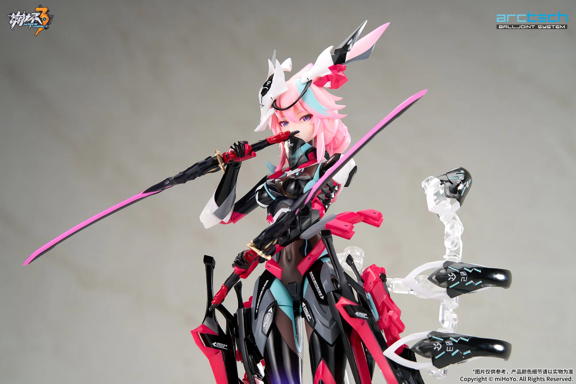 ARCTECH Posable Series Sakura Yae Darkbolt Jonin Neon Shade Ver. 1/8 Scale Action Figure - Image 5