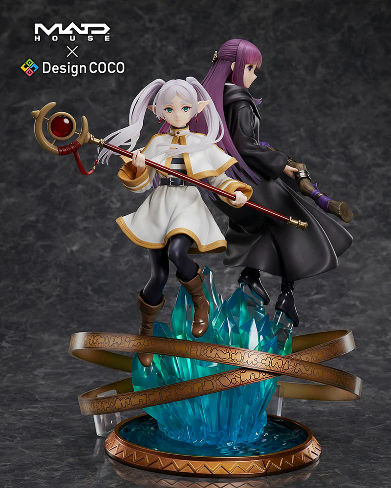 Frieren: Beyond Journey's End Friren & Fern [MADHOUSE × DesignCOCO Anime Anniversary Edition] 1/7 Scale Figure Set w/ Bonus - Image 8