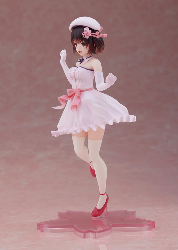 Coreful Figure Kato Megumi ~Sakura Dress ver.~ Prize Figure - Image 3