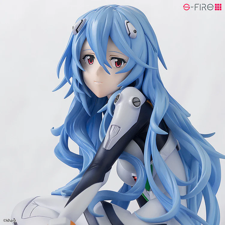 EVANGELION: 3.0+1.0 Thrice Upon a Time Figure Rei Ayanami Long Hair Ver. 1/7 Scale Figure - Image 7