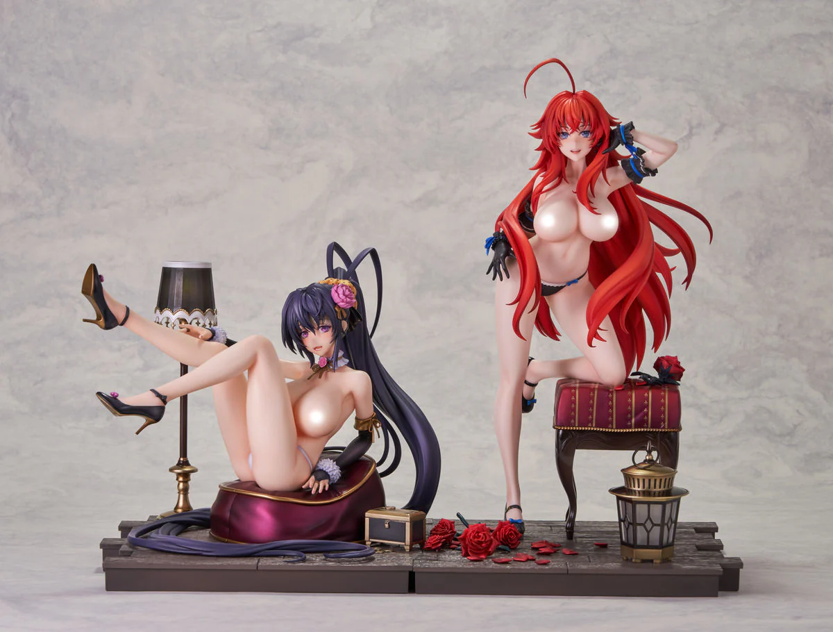 Fregrant Figure High School DxD Akeno Himejima: Light Novel 15th Anniversary ver. KADOKAWA Special Set 1/6.5 Scale Figure - Image 13