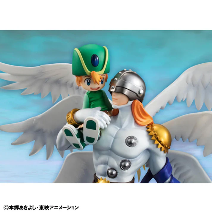 G.E.M. Series Digimon Adventure Angemon & Takeru Takaishi Complete Figure (Re-Run) - Image 5