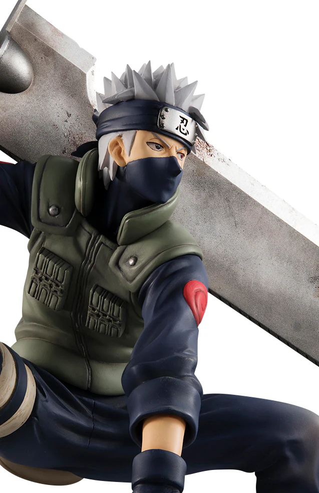 G.E.M. series Naruto Shippuden Kakashi Hatake Great Ninja War Ver. 15th Anniversary Complete Figure (Re-Run) - Image 9