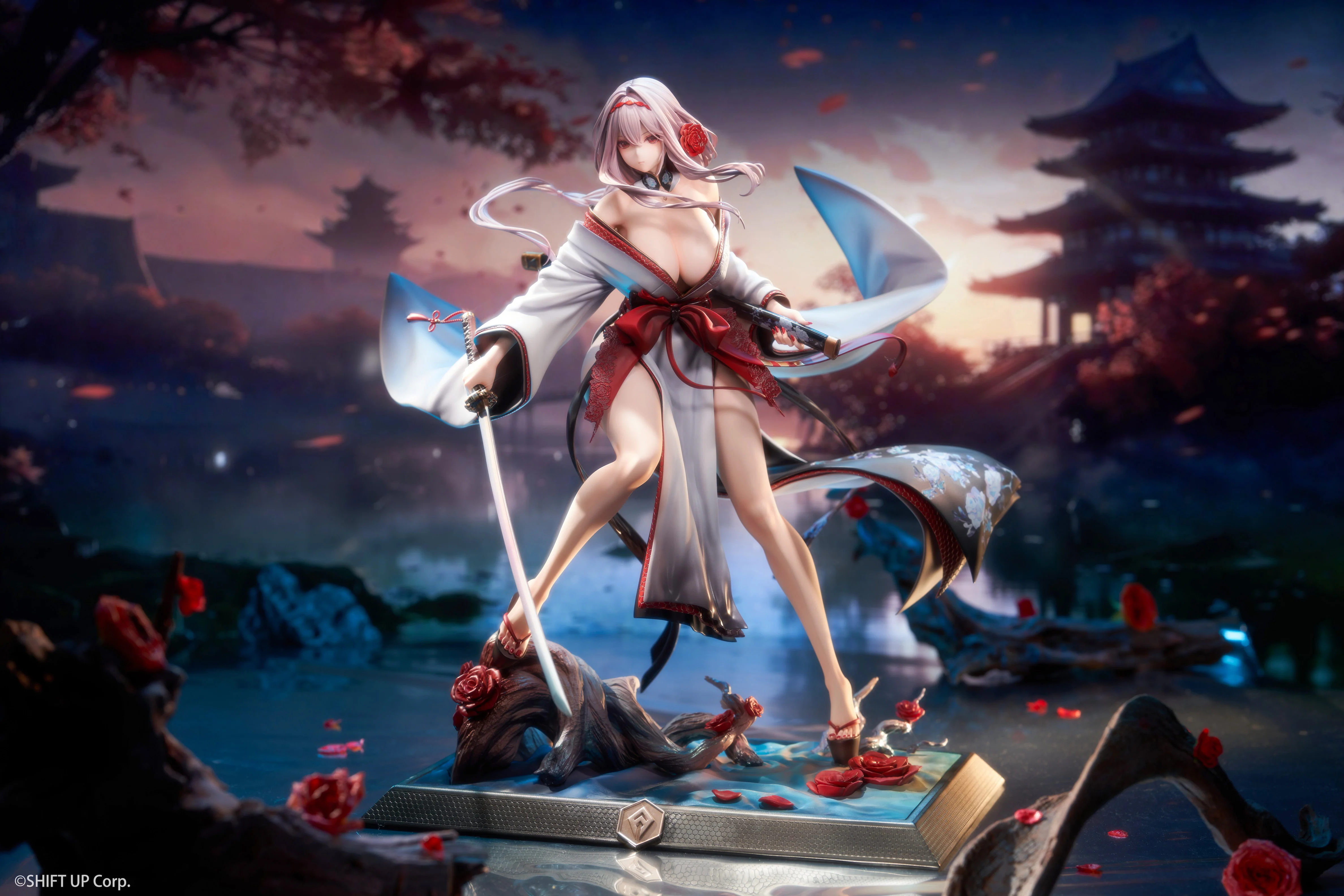 Goddess of Victory: Nikke Scarlet: Black Shadow Longing Flower 1/4 Scale Figure - Image 3
