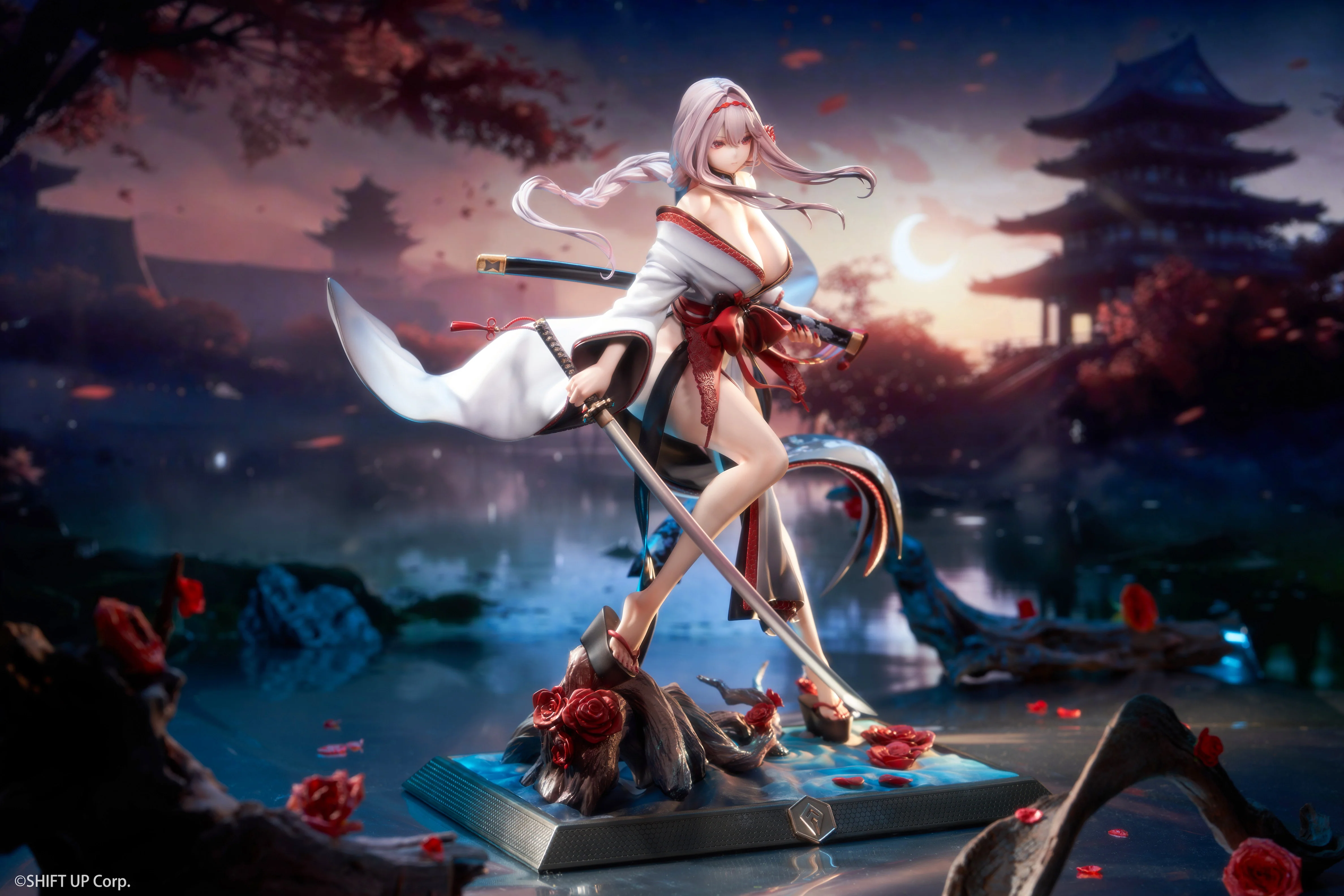 Goddess of Victory: Nikke Scarlet: Black Shadow Longing Flower 1/4 Scale Figure - Image 4