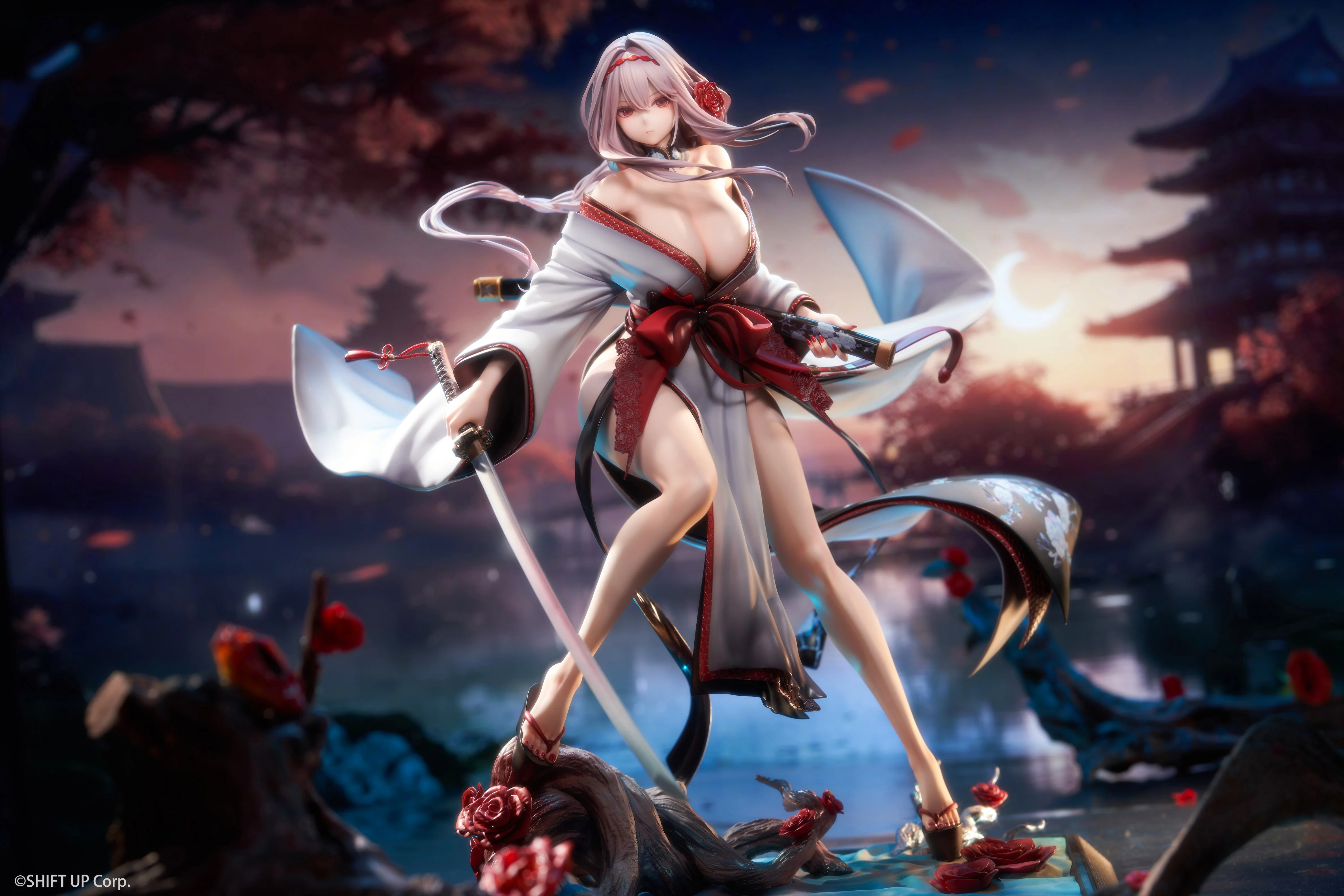 Goddess of Victory: Nikke Scarlet: Black Shadow Longing Flower 1/4 Scale Figure - Image 6