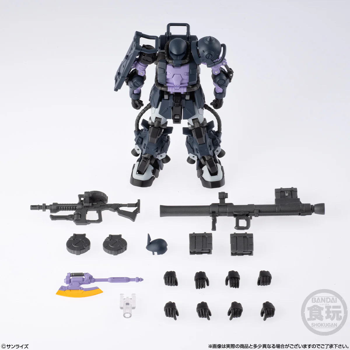 Gundam Artifact PRO Zaku II High Mobility Type (Black Tri-Stars Custom) - Image 3