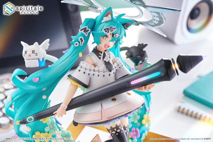 Hatsune Miku x Naoki Saito My Figure Making! -The Painter ver.- 1/7 Scale Figure - Image 20