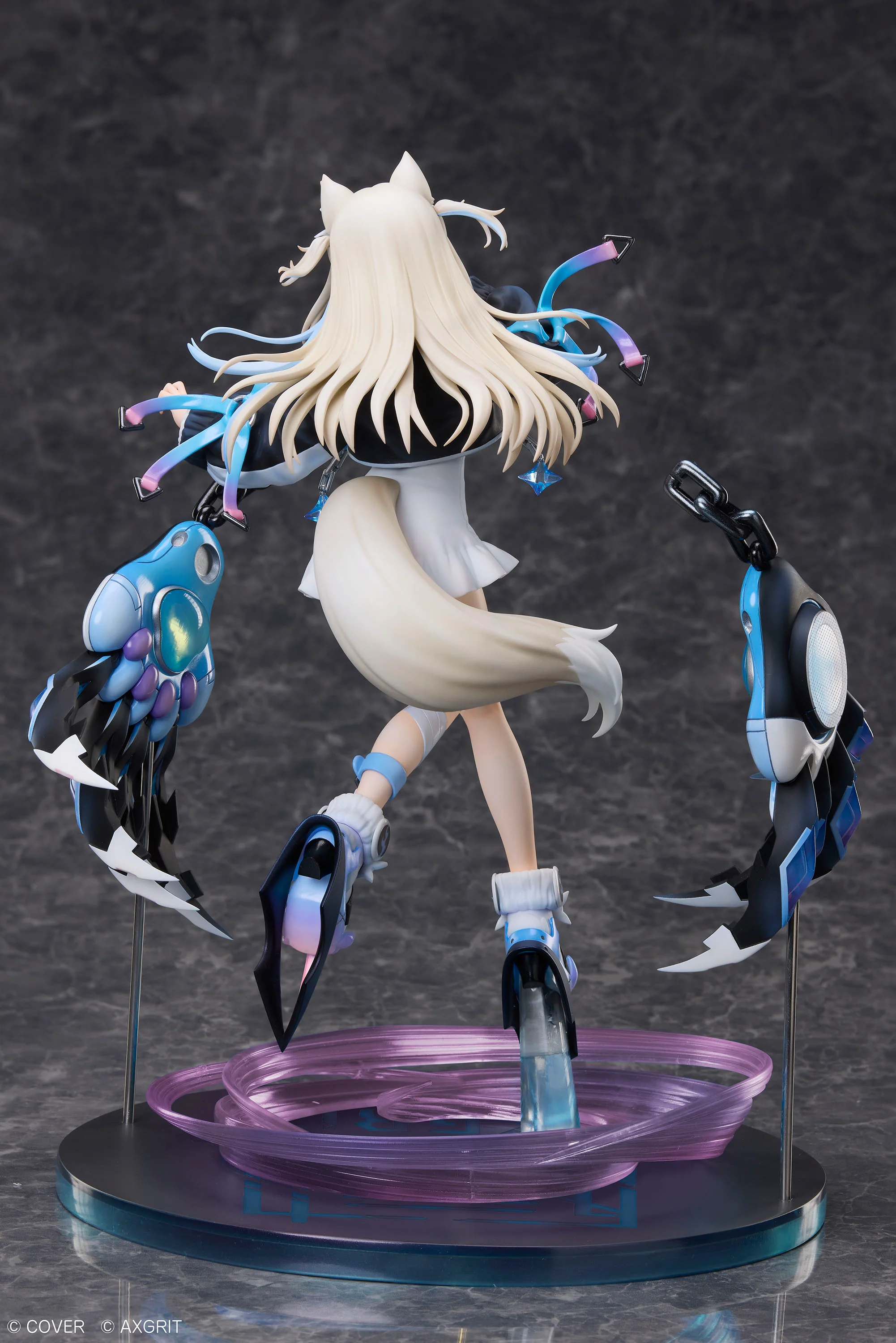 hololive English -Advent- Fuwawa Abyssgard ”AXGRIT” Ver. Deluxe Edition 1/7 Scale Figure - Image 3