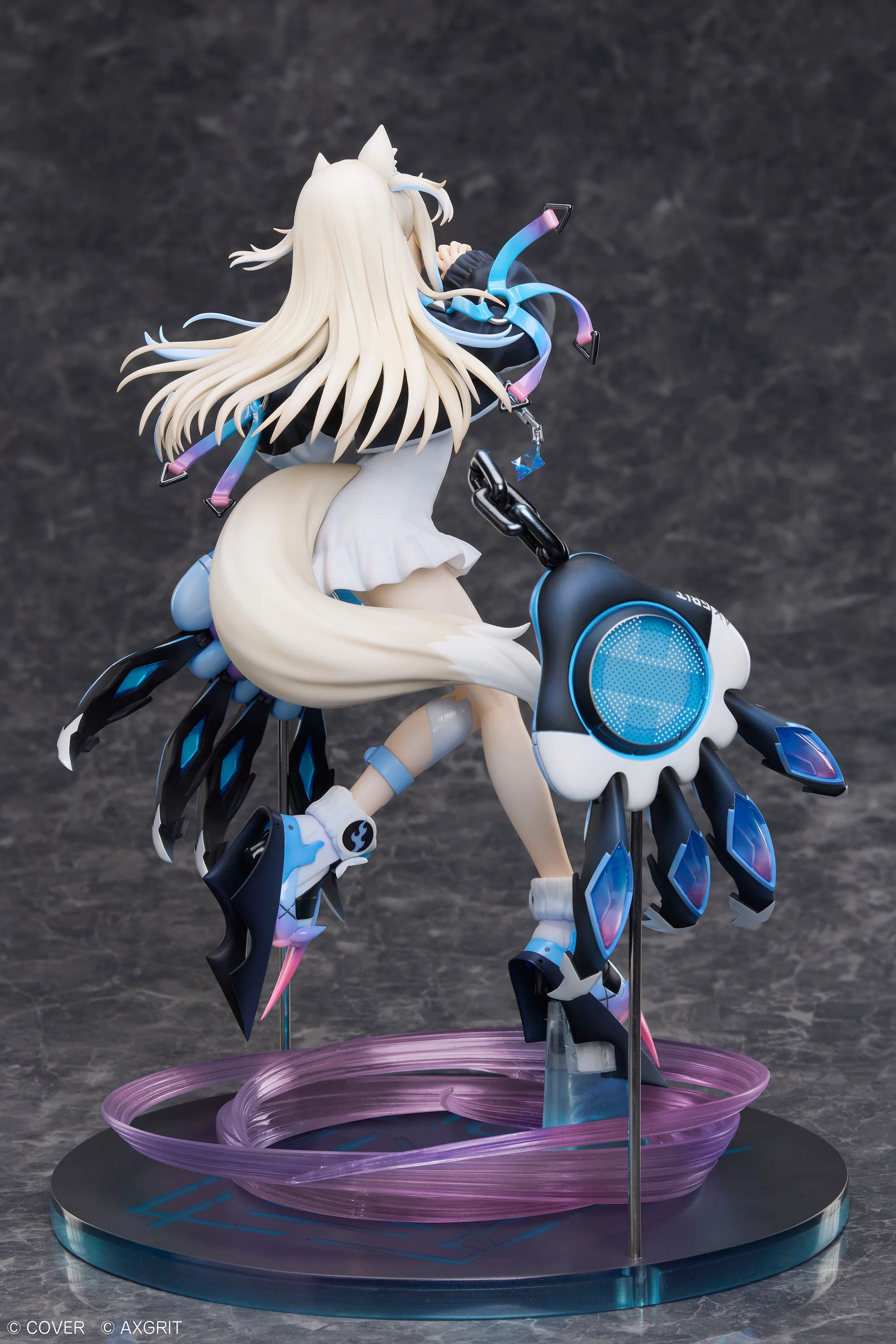 hololive English -Advent- Fuwawa Abyssgard ”AXGRIT” Ver. Deluxe Edition 1/7 Scale Figure - Image 4