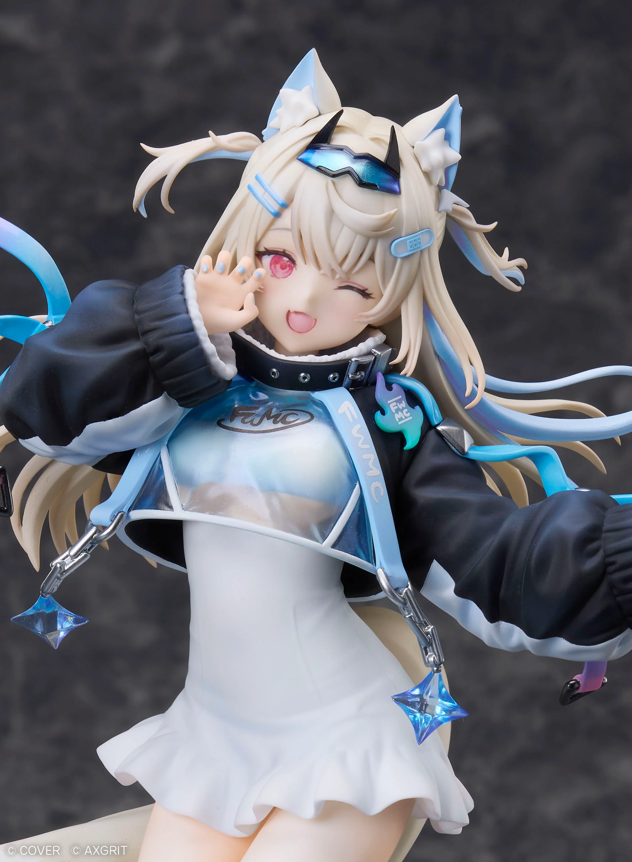hololive English -Advent- Fuwawa Abyssgard ”AXGRIT” Ver. Deluxe Edition 1/7 Scale Figure - Image 5