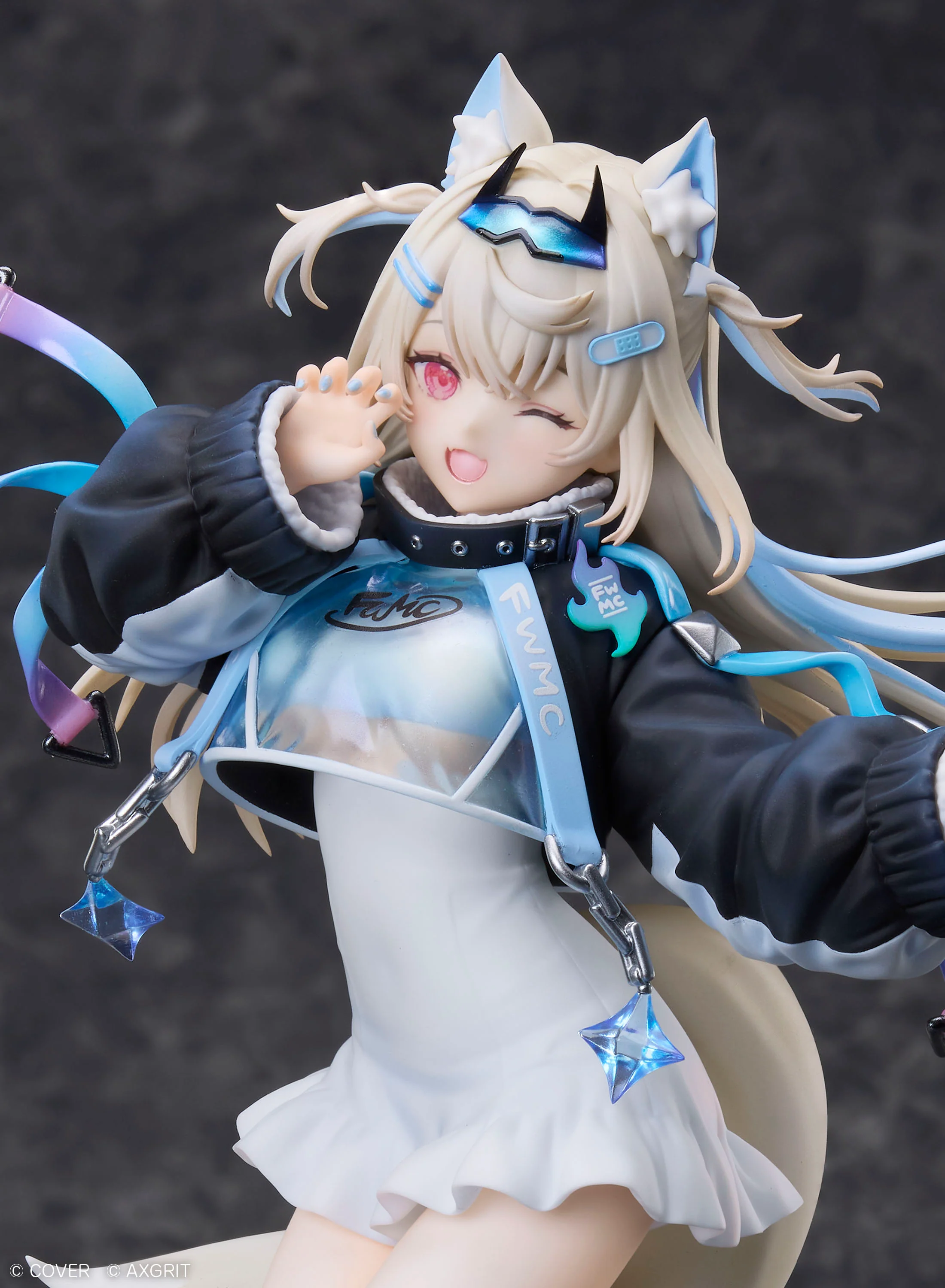 hololive English -Advent- Fuwawa Abyssgard ”AXGRIT” Ver. Deluxe Edition 1/7 Scale Figure - Image 6