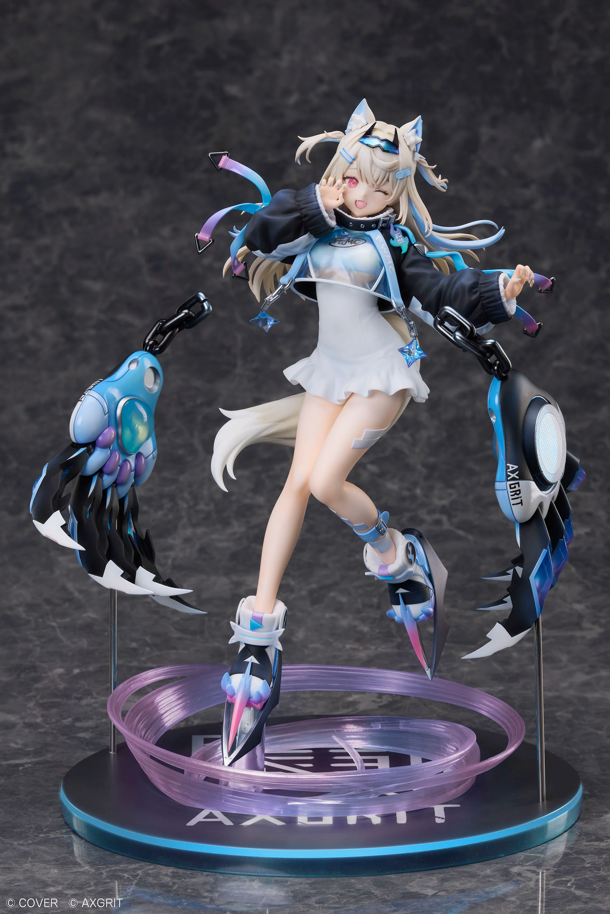 hololive English -Advent- Fuwawa Abyssgard ”AXGRIT” Ver. Deluxe Edition 1/7 Scale Figure - Image 7