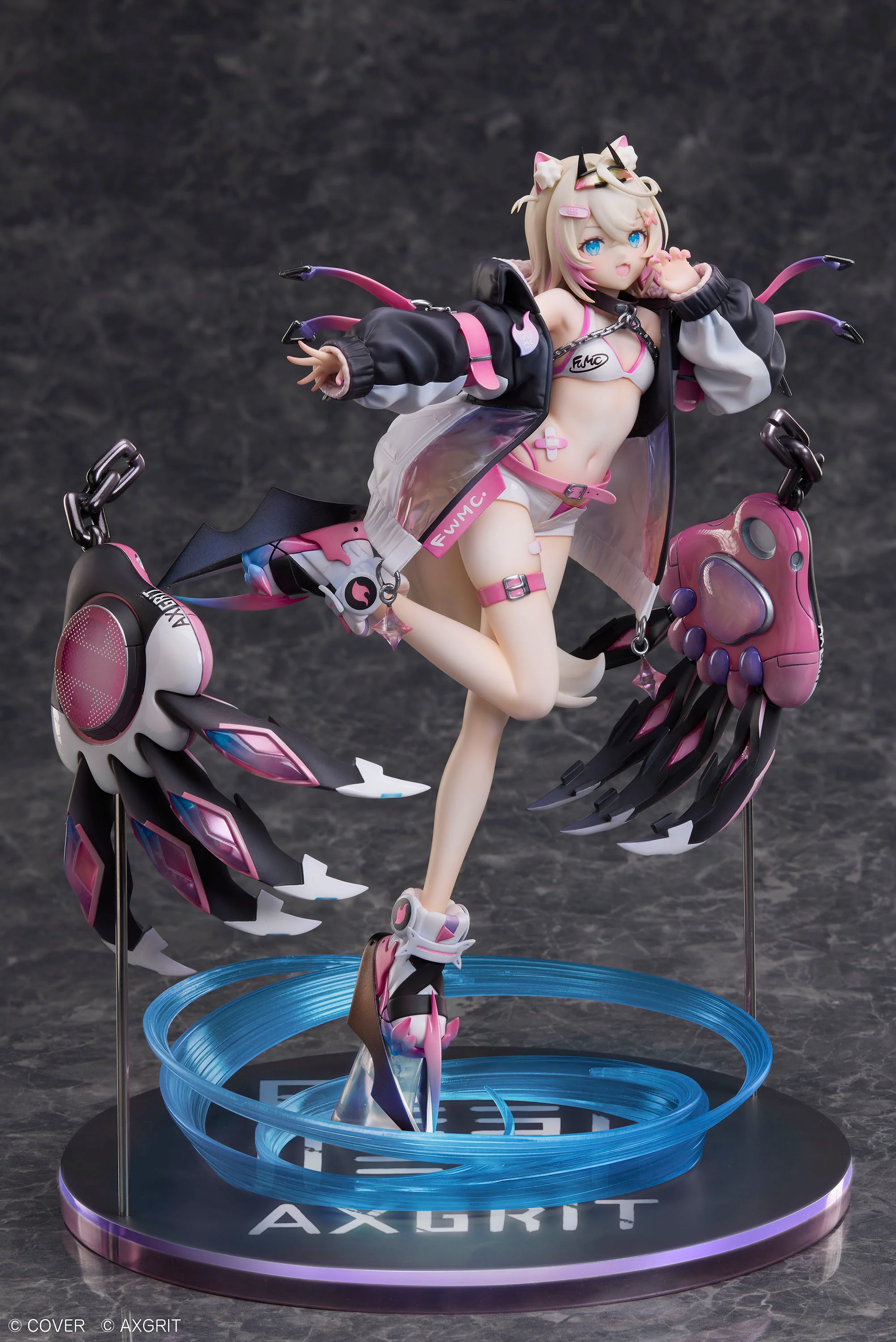 hololive English -Advent- Mococo Abyssgard ”AXGRIT” Ver.  Deluxe Edition 1/7 Scale Figure - Image 7