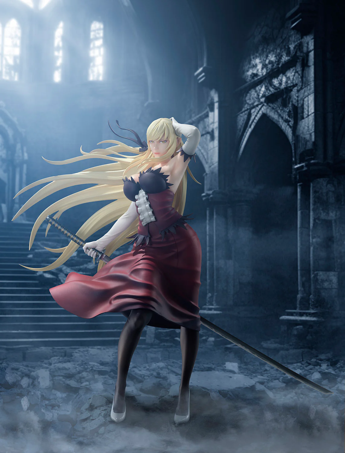 Kiss-Shot Acerola-Orion Heart-Under-Blade Demon sword Kokorowatari Version. 1/7 Scale Figure - Image 9