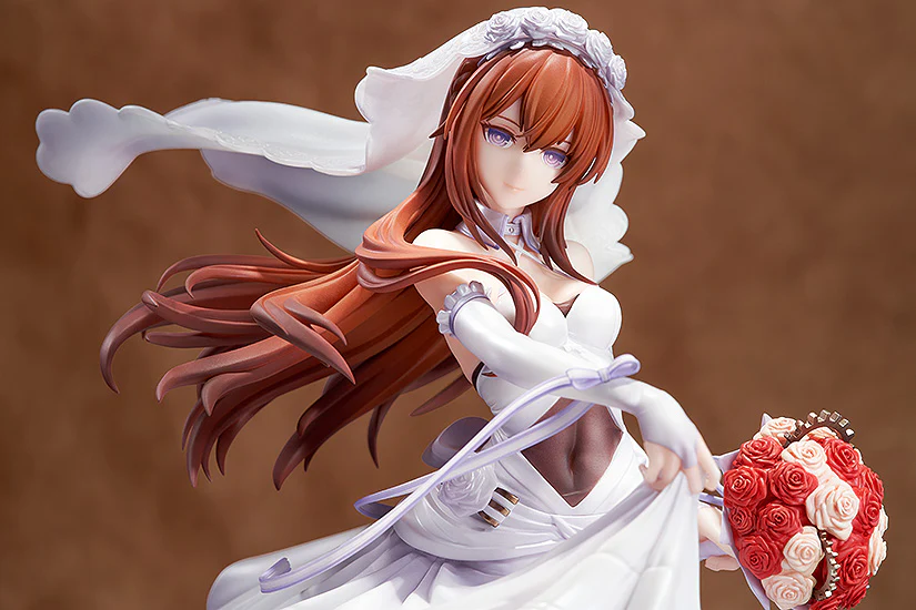 Kurisu Makise: Wedding Dress Ver. 1/7 Scale Figure - Image 5
