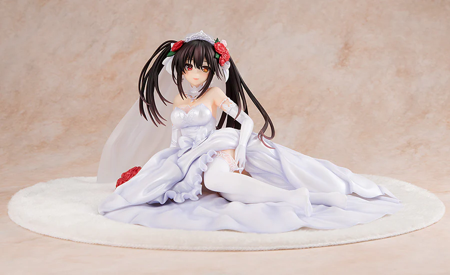 Light Novel Edition Kurumi Tokisaki: Wedding Dress Ver. 1/7 Scale Figure - Image 2