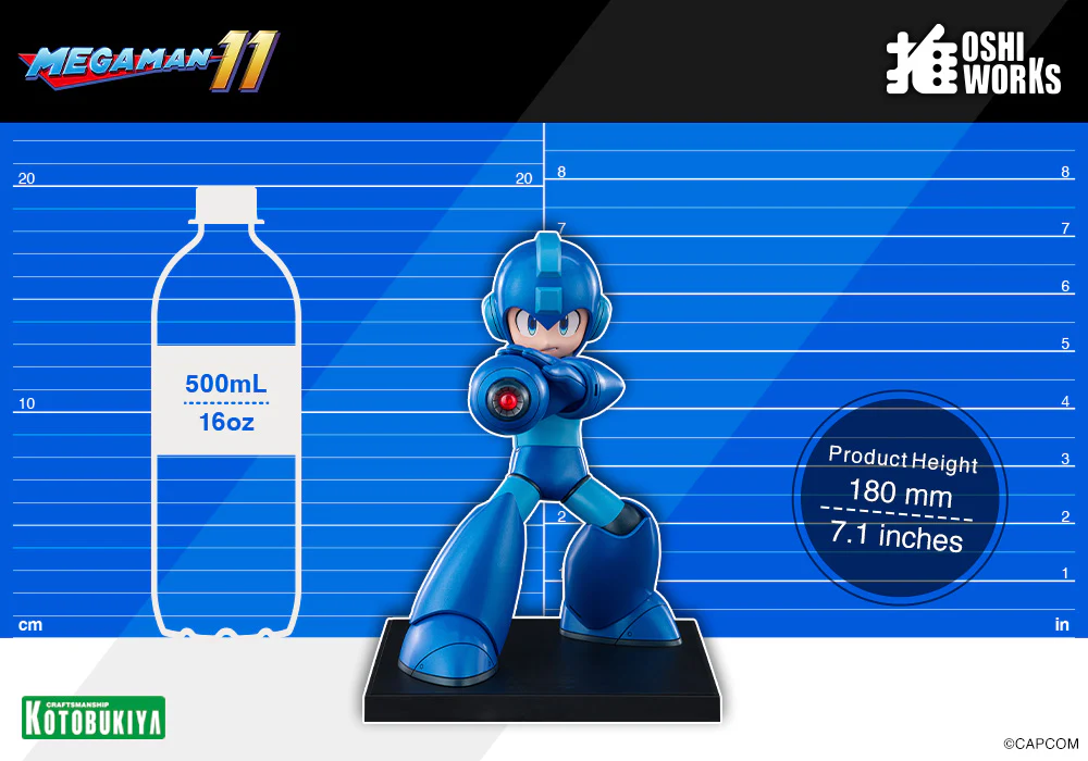 Mega Man OSHI WORKS Complete Figure - Image 11
