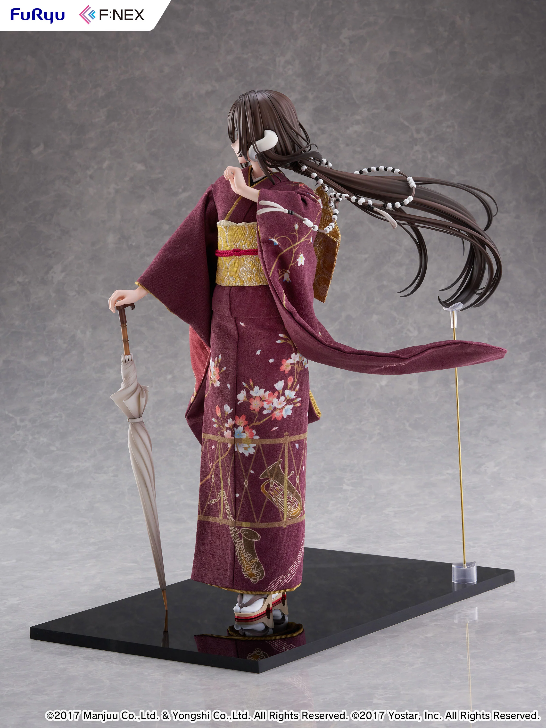 Mikasa blue flower komachi ver -Japanese Doll- 1/4 Scale Figure - Image 3