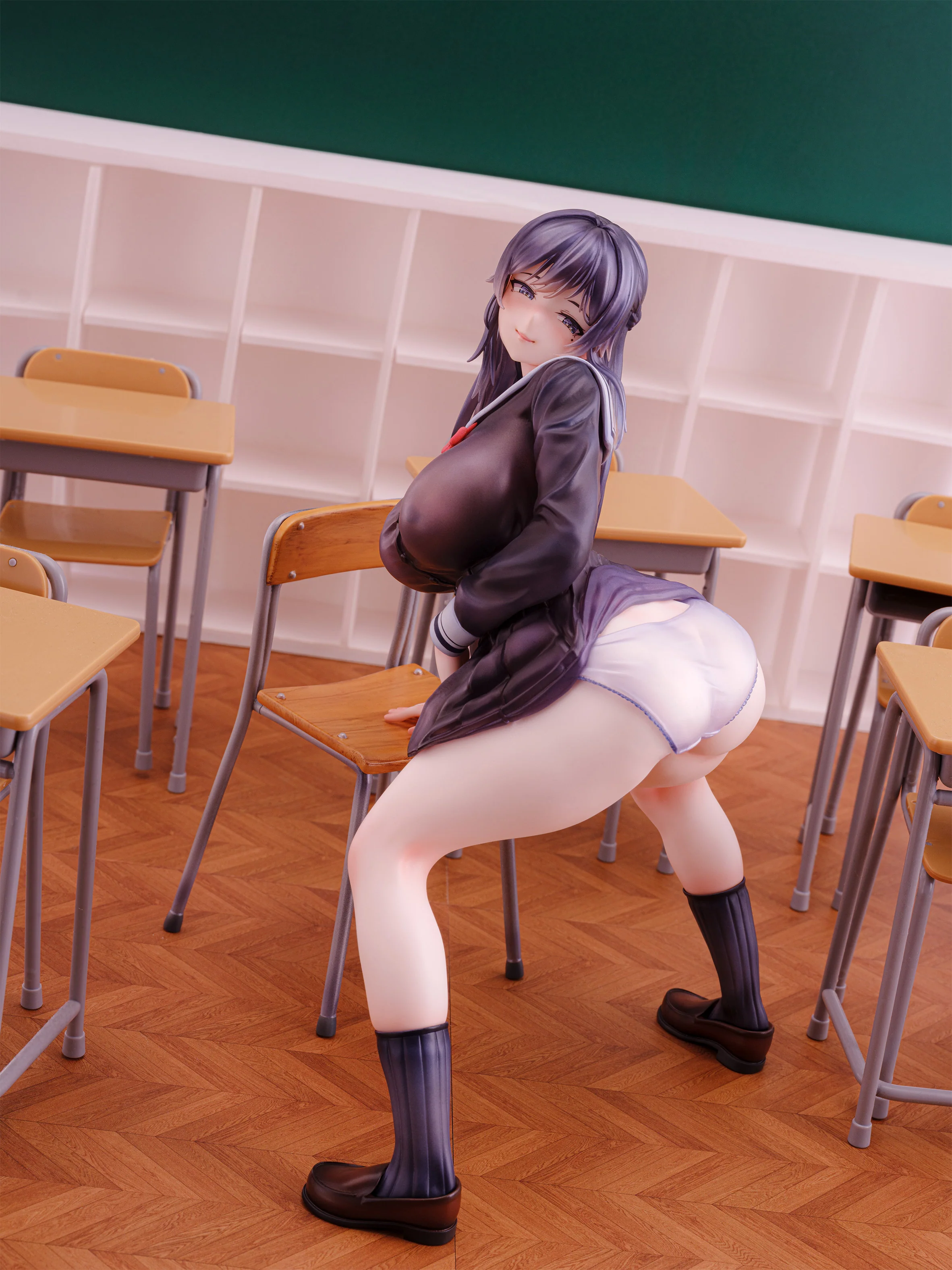 Miyamae Shiho After School Back illustration by Jack Dempa 1/6 Scale Figure - Image 20