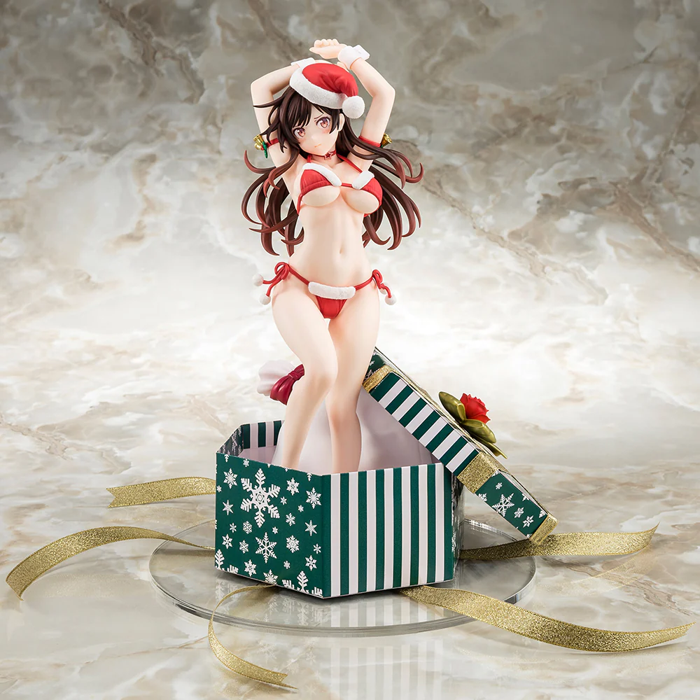 Mizuhara Chizuru in a Santa Claus Bikini de Fluffy Figure 2nd Xmas 1/6 Scale Figure - Image 19