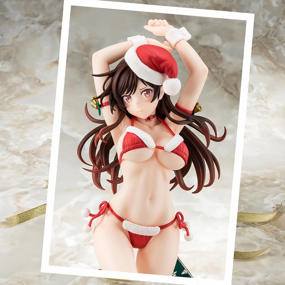 Mizuhara Chizuru in a Santa Claus Bikini de Fluffy Figure 2nd Xmas 1/6 Scale Figure - Image 2