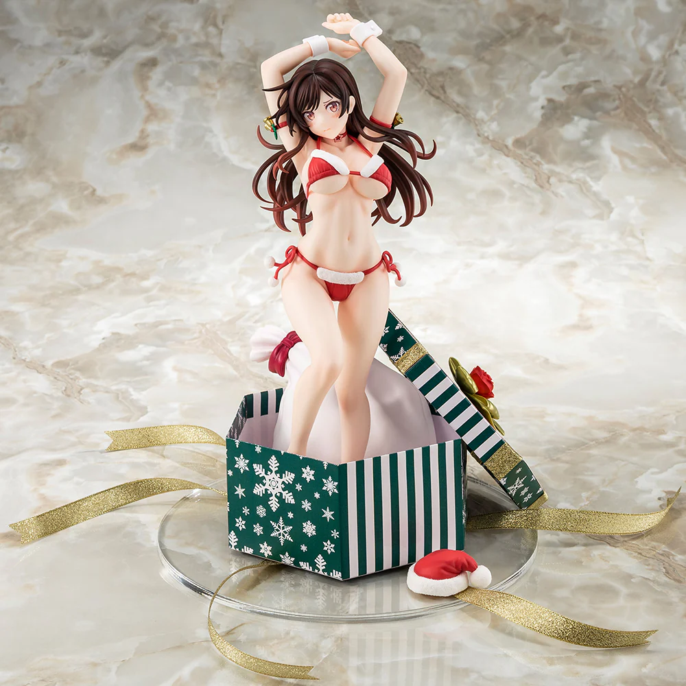 Mizuhara Chizuru in a Santa Claus Bikini de Fluffy Figure 2nd Xmas 1/6 Scale Figure - Image 23