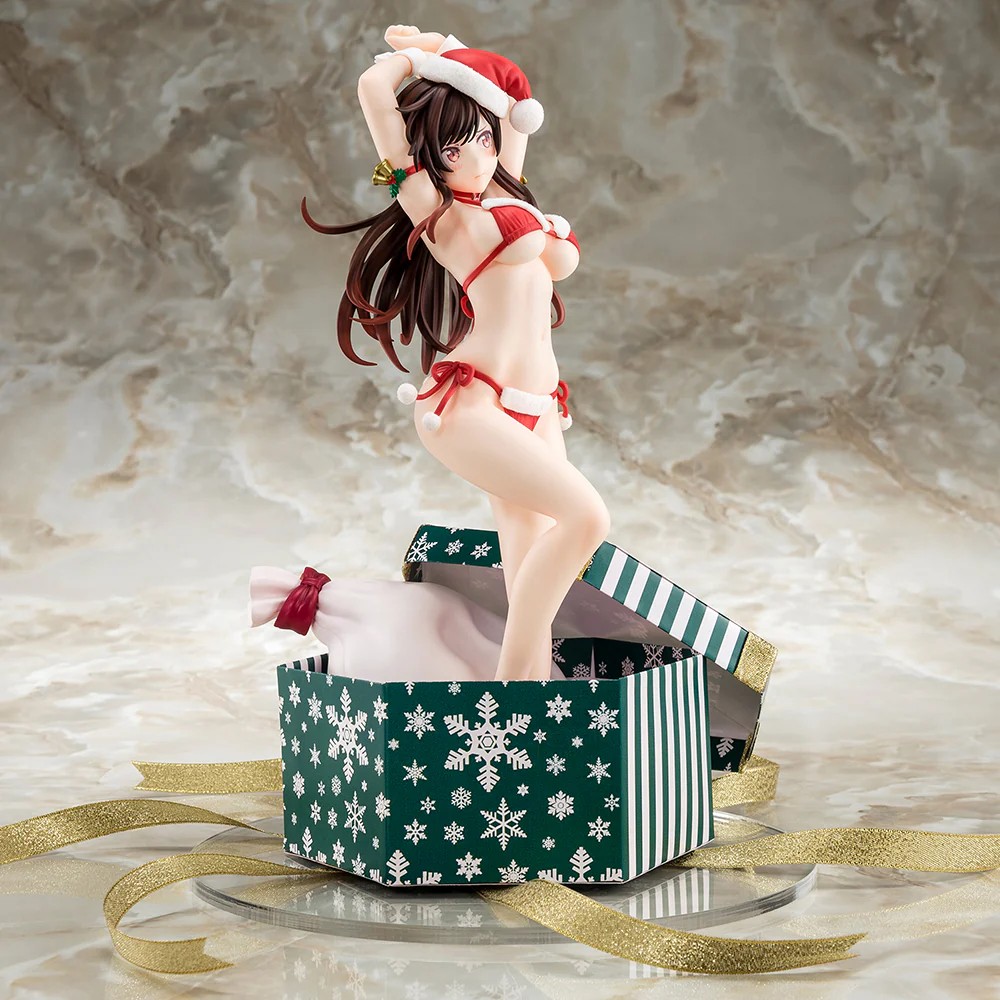 Mizuhara Chizuru in a Santa Claus Bikini de Fluffy Figure 2nd Xmas 1/6 Scale Figure - Image 5