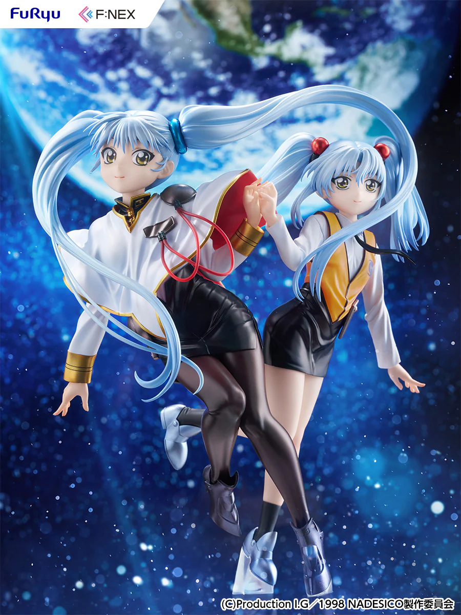 Nadesico the Movie The Prince of Darkness Ruri Hoshino Double RuriRuri ver. 1/7 Scale Figure - Image 10