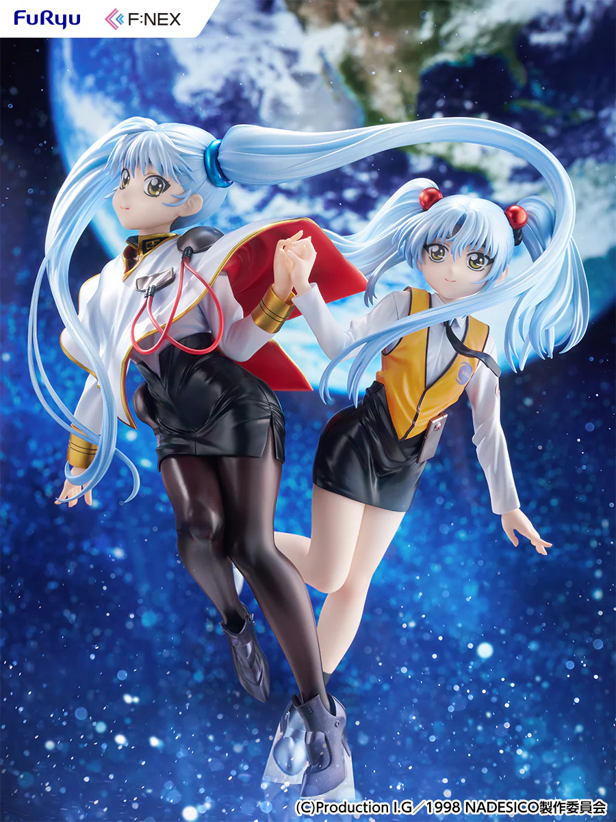 Nadesico the Movie The Prince of Darkness Ruri Hoshino Double RuriRuri ver. 1/7 Scale Figure - Image 11