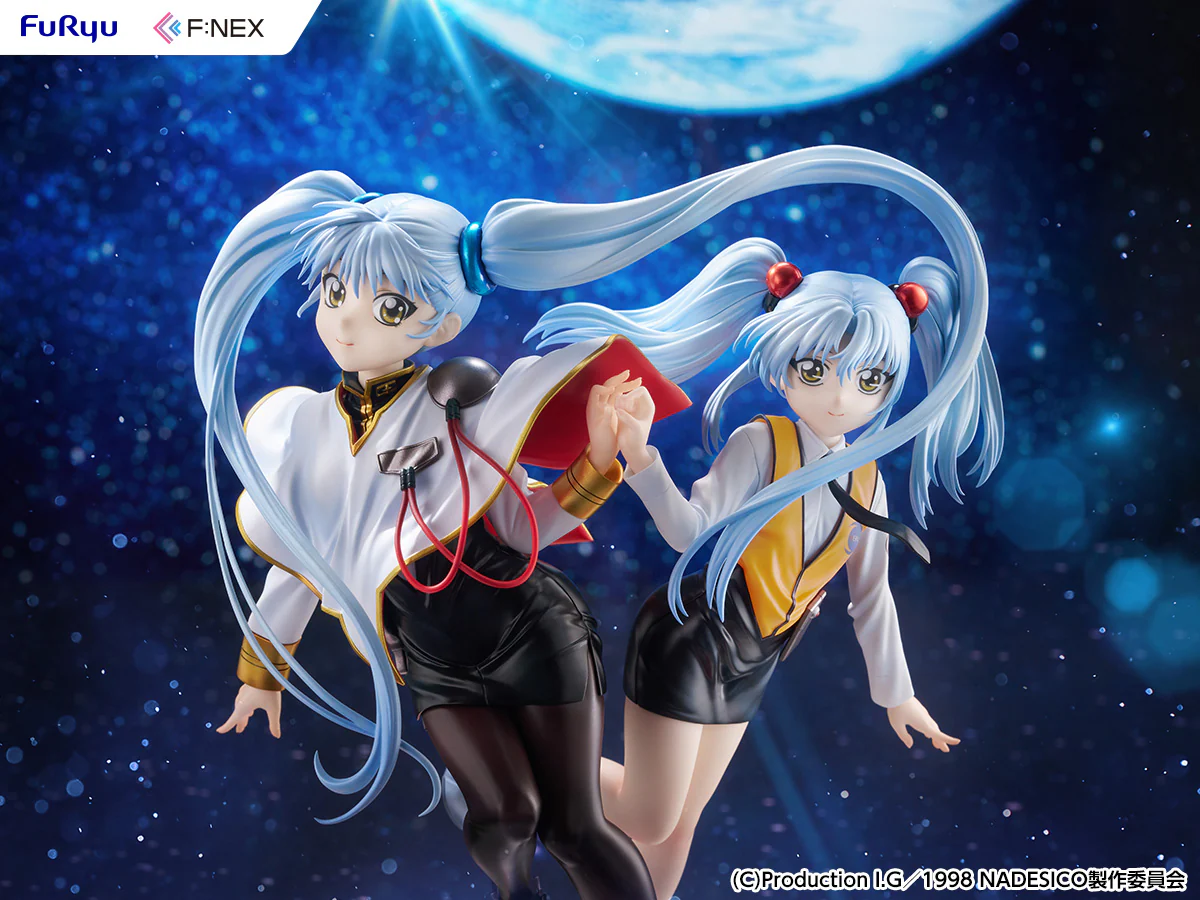 Nadesico the Movie The Prince of Darkness Ruri Hoshino Double RuriRuri ver. 1/7 Scale Figure - Image 14