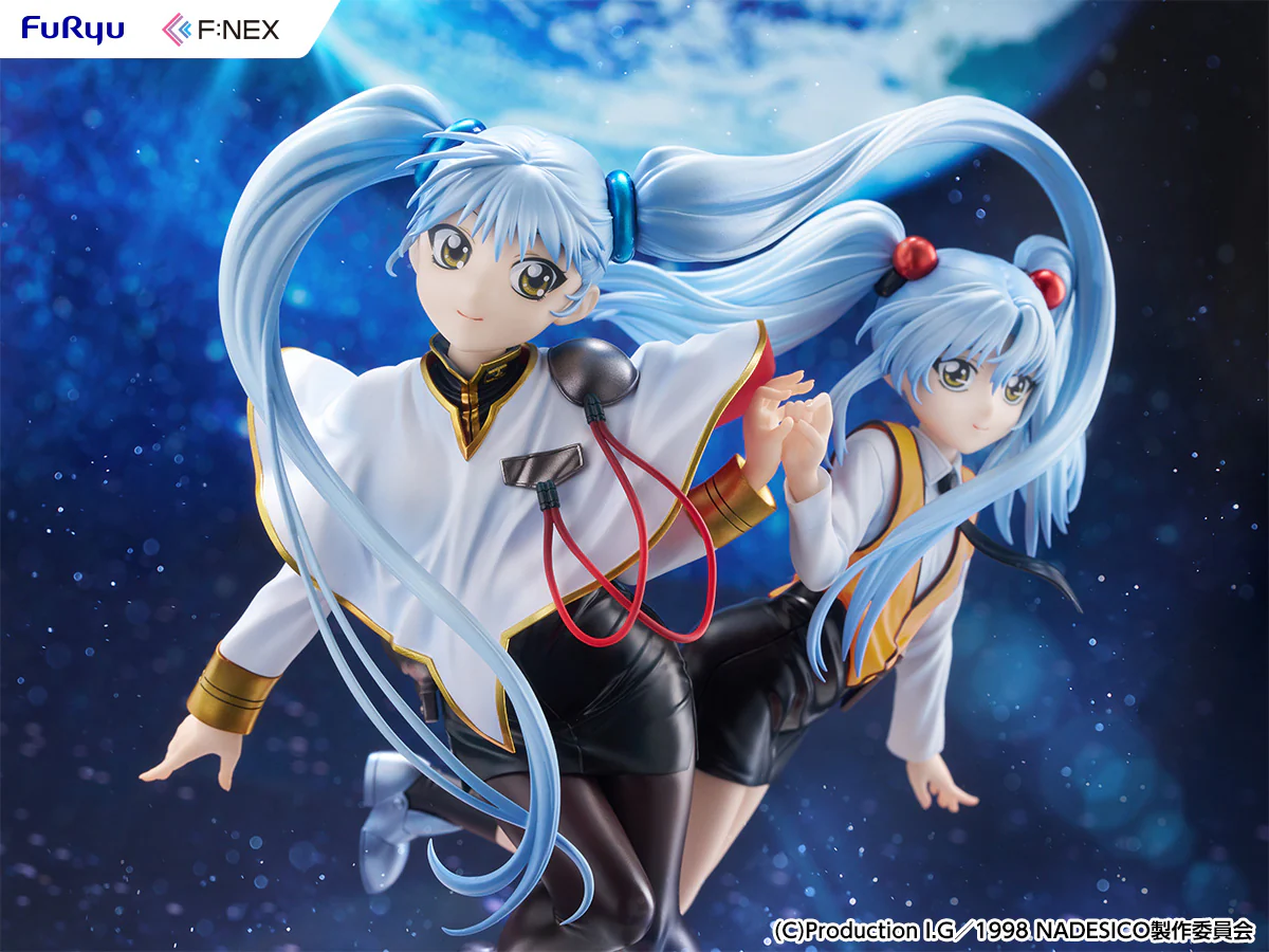 Nadesico the Movie The Prince of Darkness Ruri Hoshino Double RuriRuri ver. 1/7 Scale Figure - Image 15