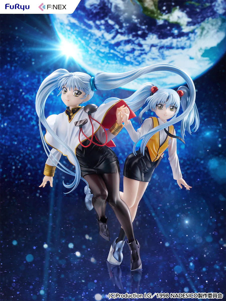 Nadesico the Movie The Prince of Darkness Ruri Hoshino Double RuriRuri ver. 1/7 Scale Figure - Image 9