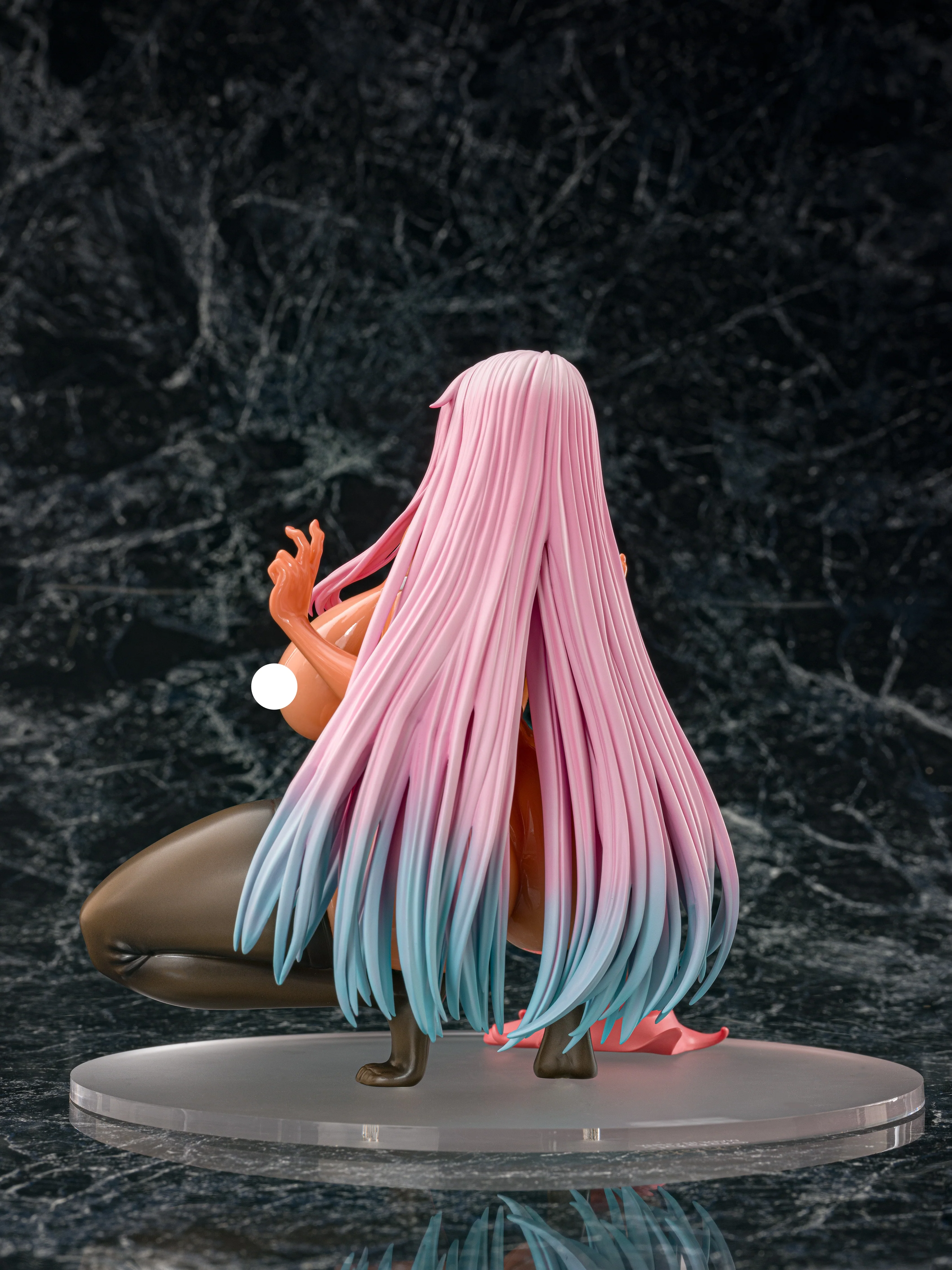 Neneneg Original Illustration Pink Hair-Chan Black Gal Ver. 1/5.5 Scale Figure - Image 10