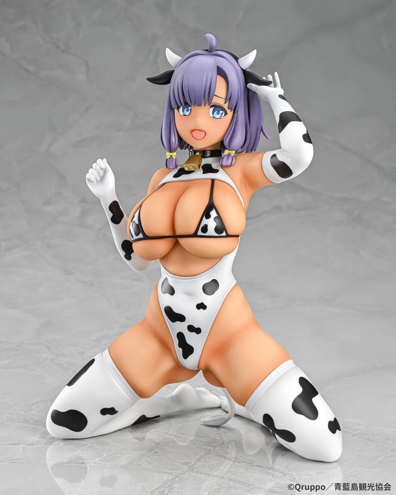 Nukitashi THE ANIMATION Misaki Hotori Cow Costume Tanned ver. 1/5 Scale Figure