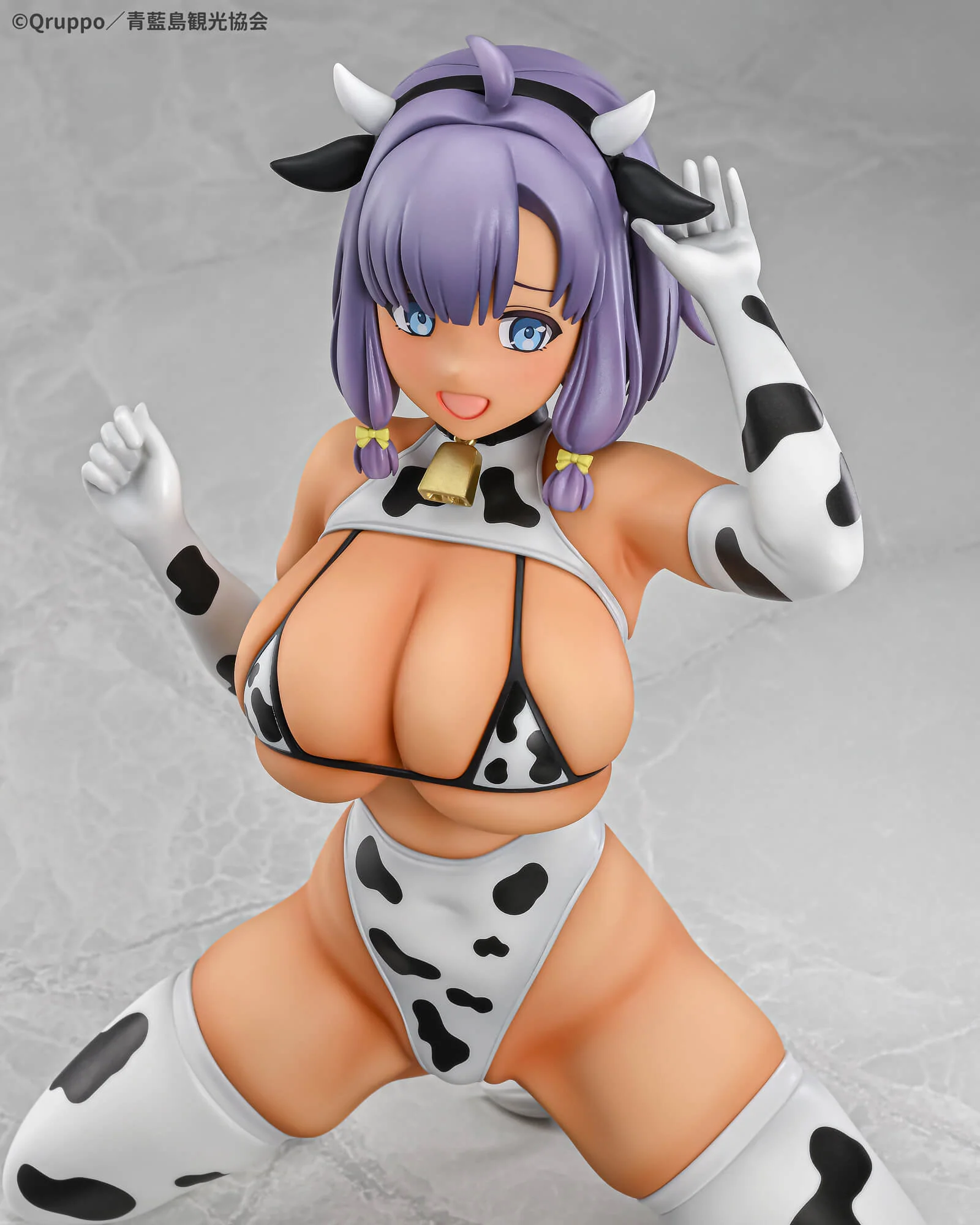 Nukitashi THE ANIMATION Misaki Hotori Cow Costume Tanned ver. 1/5 Scale Figure - Image 11