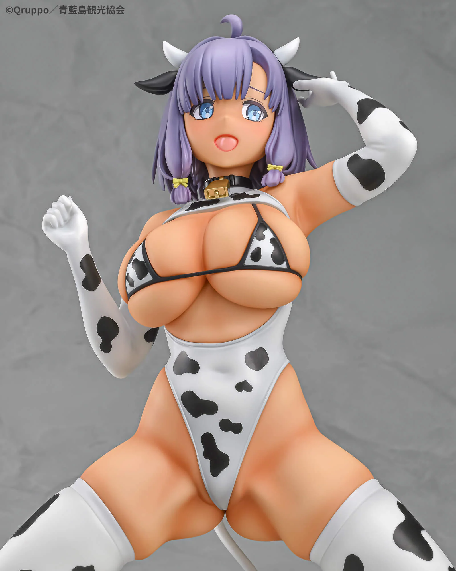 Nukitashi THE ANIMATION Misaki Hotori Cow Costume Tanned ver. 1/5 Scale Figure - Image 12