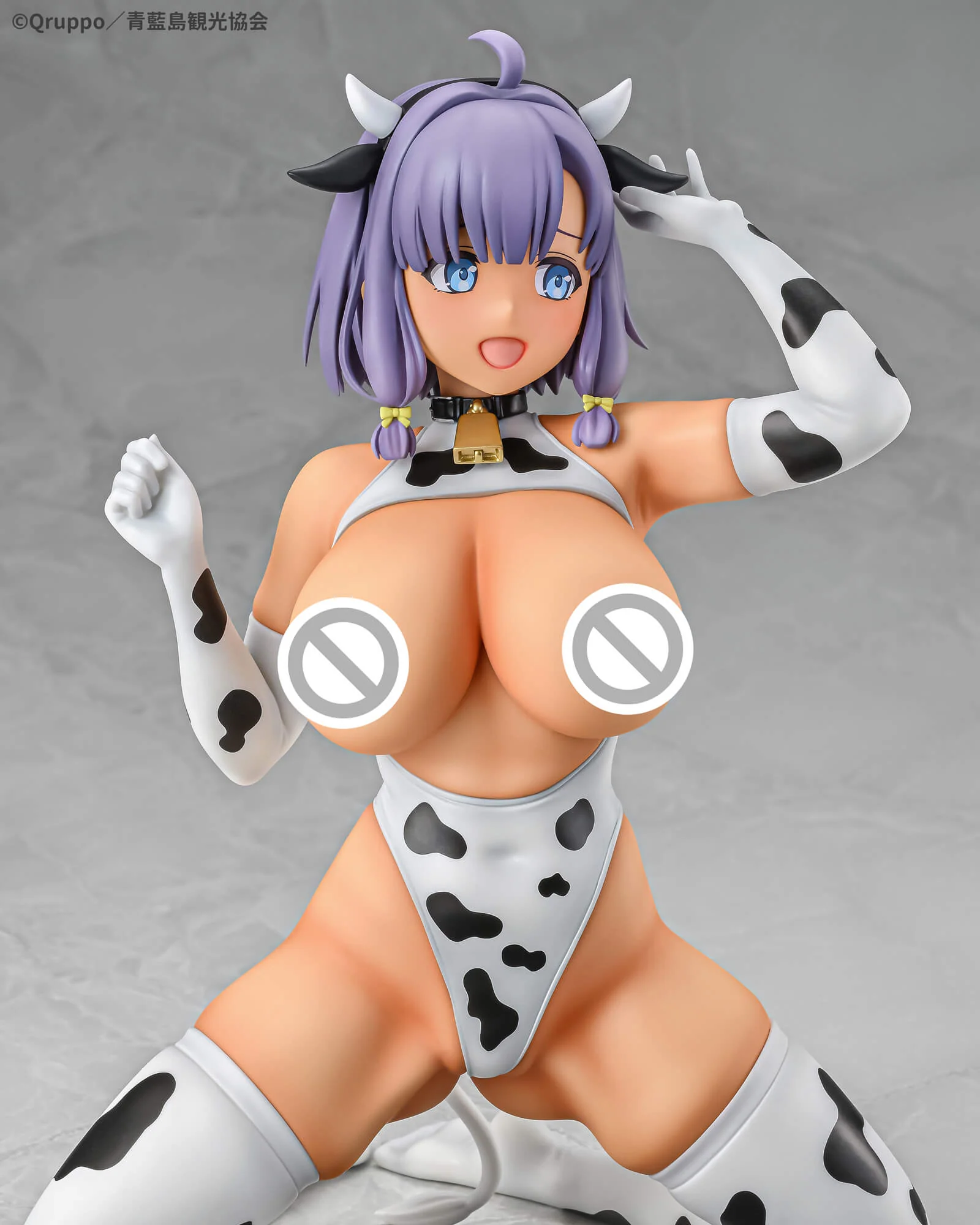 Nukitashi THE ANIMATION Misaki Hotori Cow Costume Tanned ver. 1/5 Scale Figure - Image 15
