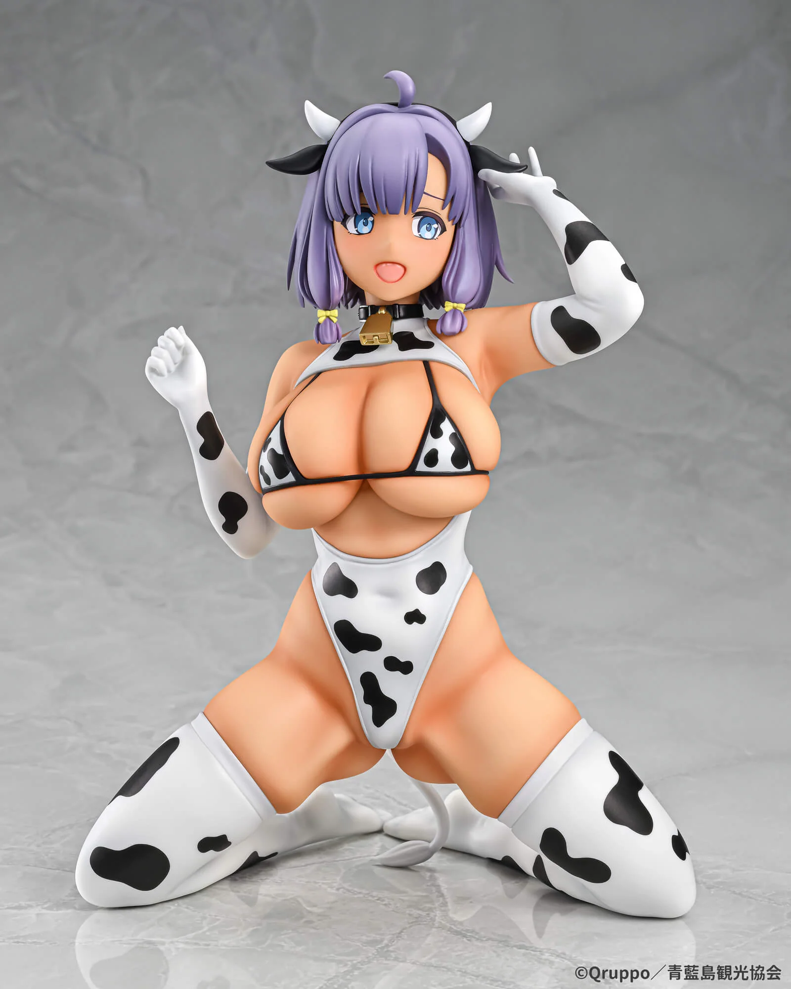 Nukitashi THE ANIMATION Misaki Hotori Cow Costume Tanned ver. 1/5 Scale Figure - Image 2