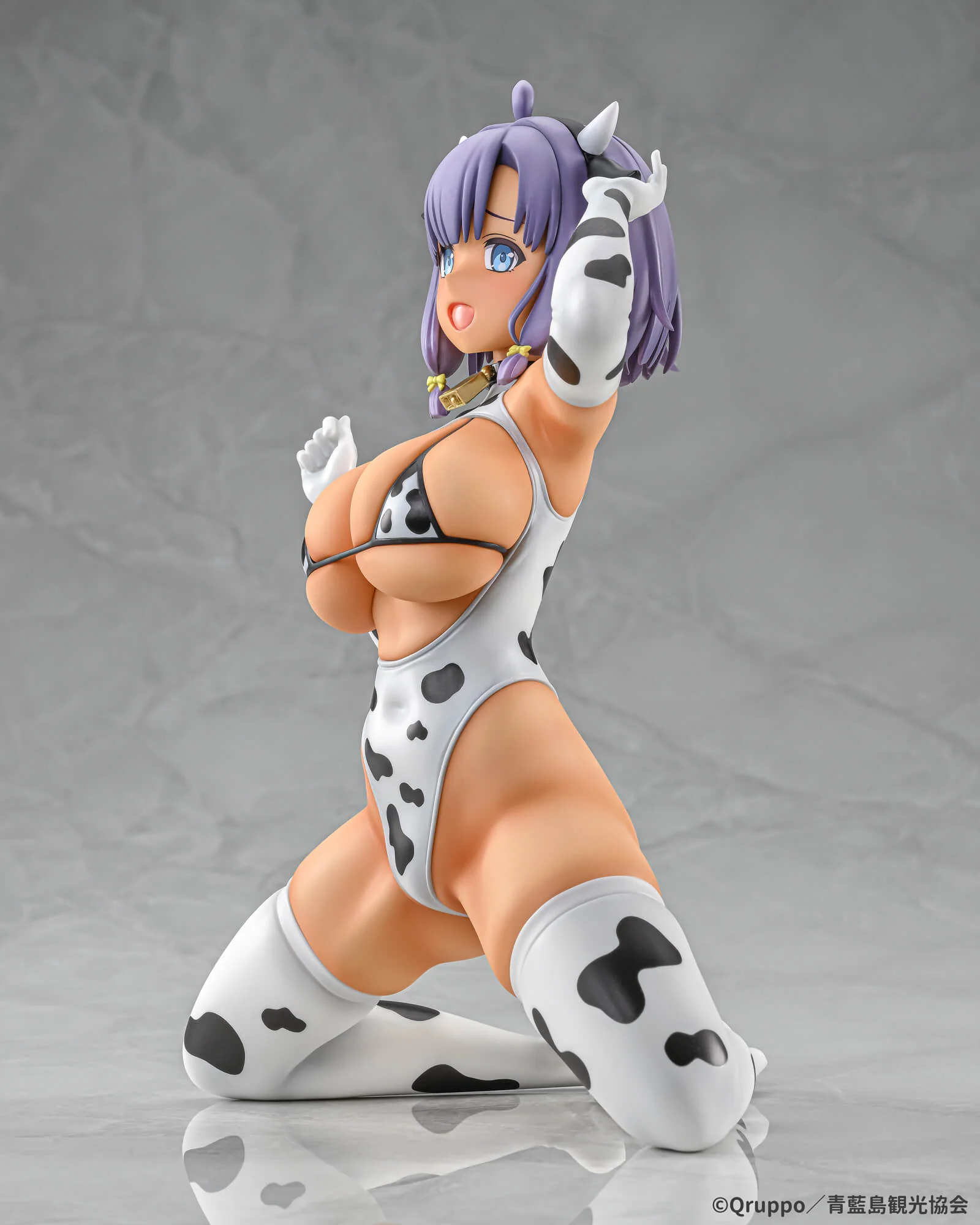 Nukitashi THE ANIMATION Misaki Hotori Cow Costume Tanned ver. 1/5 Scale Figure - Image 6