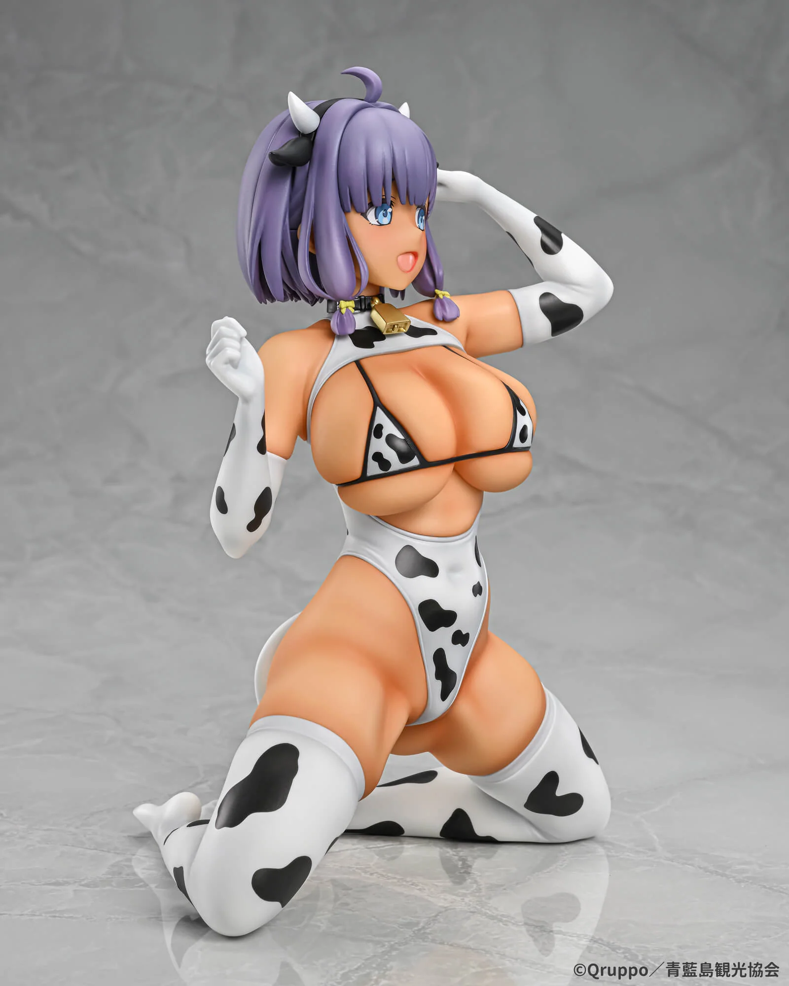 Nukitashi THE ANIMATION Misaki Hotori Cow Costume Tanned ver. 1/5 Scale Figure - Image 7