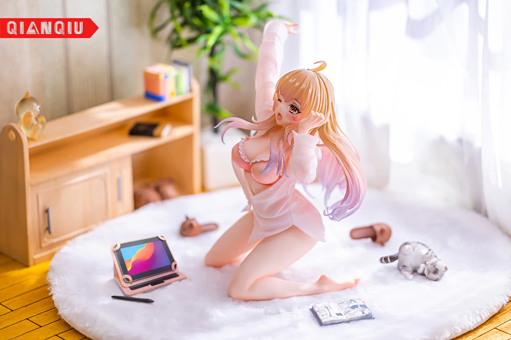 Original Illustration by Ran Otaku Girls Series Stretch Girl 1/7 Scale Figure - Image 3
