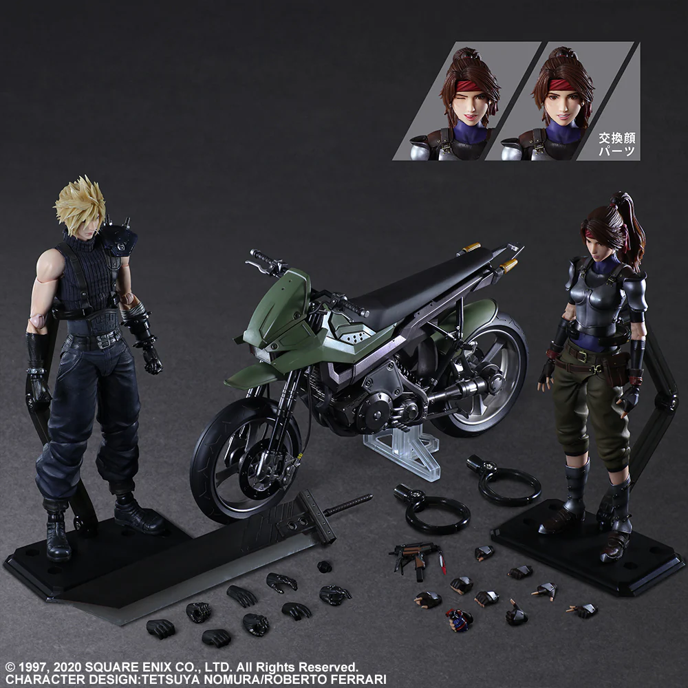 Play Arts Kai Jessie, Cloud & Motorcycle Set - Image 7