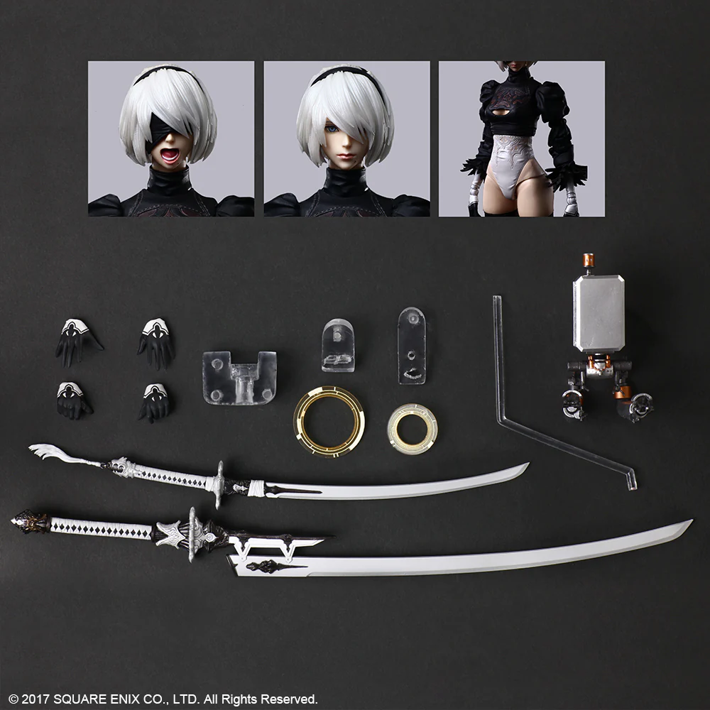 Play Arts Kai 2B (YoRHa No. 2 Type B) Deluxe Ver. - Image 10