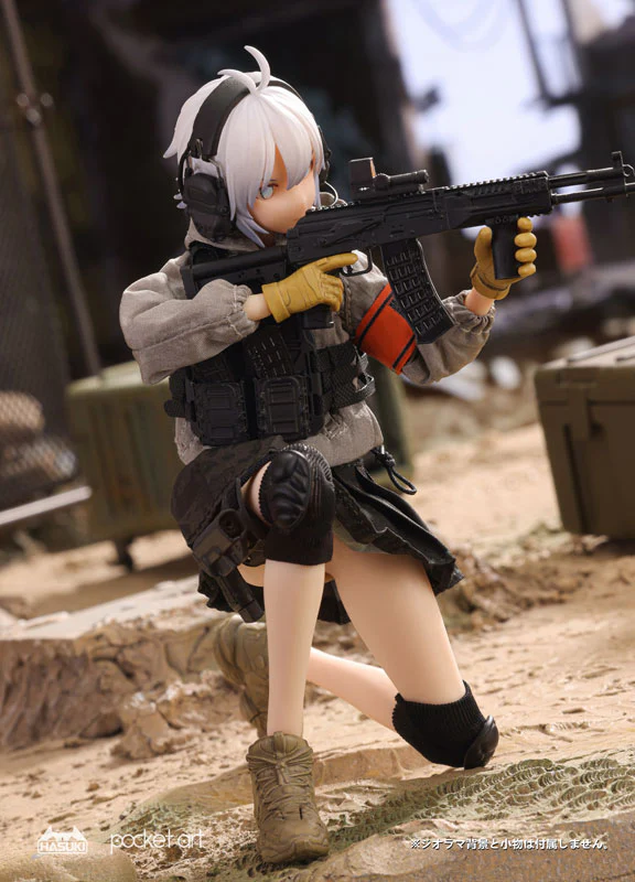 Pocket Art Series PA003 Rifleman Sasha Watabe 1/12 Action Figure - Image 4