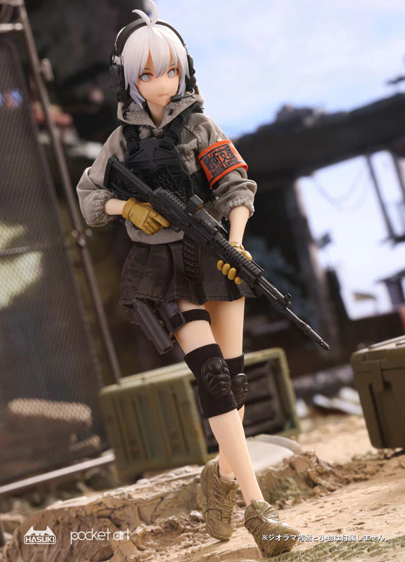 Pocket Art Series PA003 Rifleman Sasha Watabe 1/12 Action Figure - Image 7