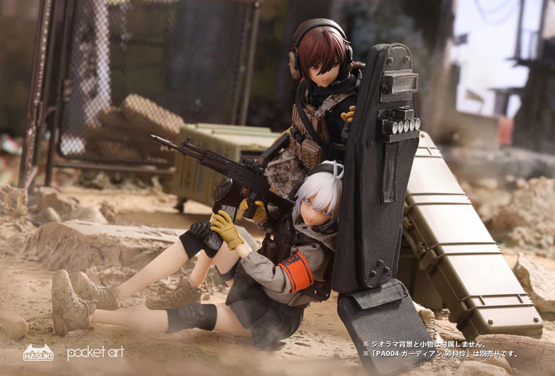 Pocket Art Series PA003 Rifleman Sasha Watabe 1/12 Action Figure - Image 9