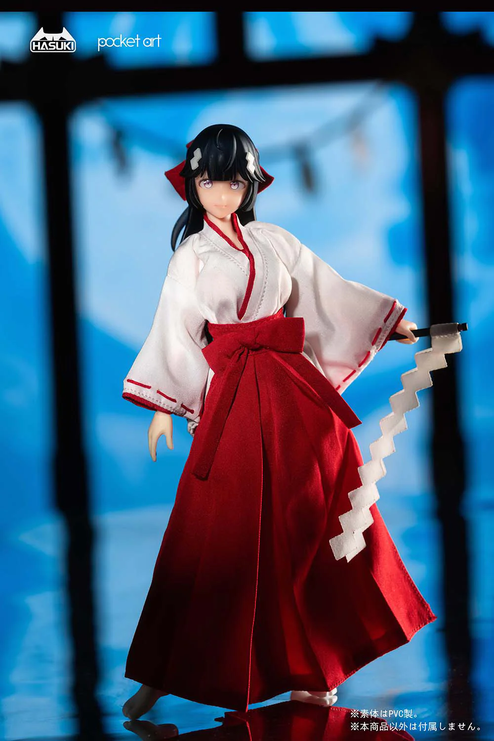 Pocket Art Series PA005 Exorcism Shrine Maiden Tsubaki 1/12 Action Figure - Image 11